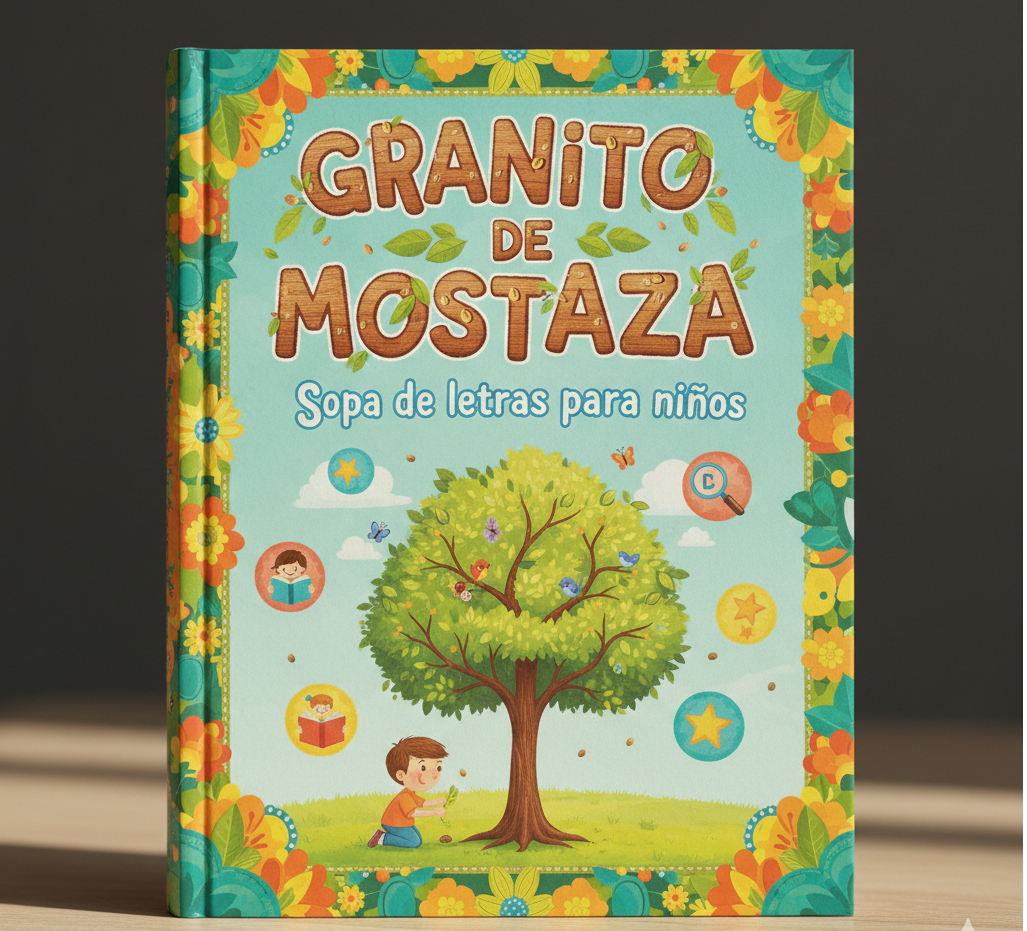 GRANITO DE MOSTAZA: DIVERTIDA SOPA DE LETRAS PARA NIÑOS