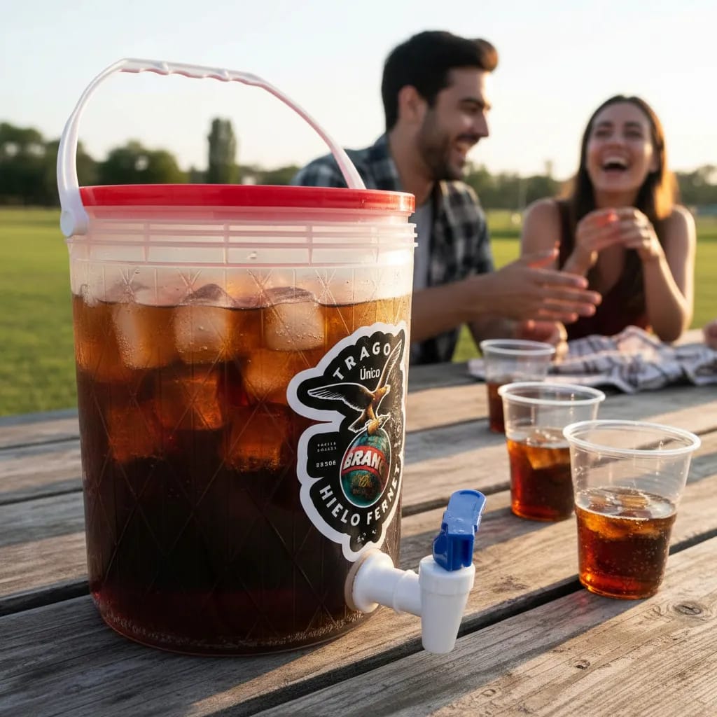 Jarra Para Bebidas Con Pico Vertedor 4 Lts