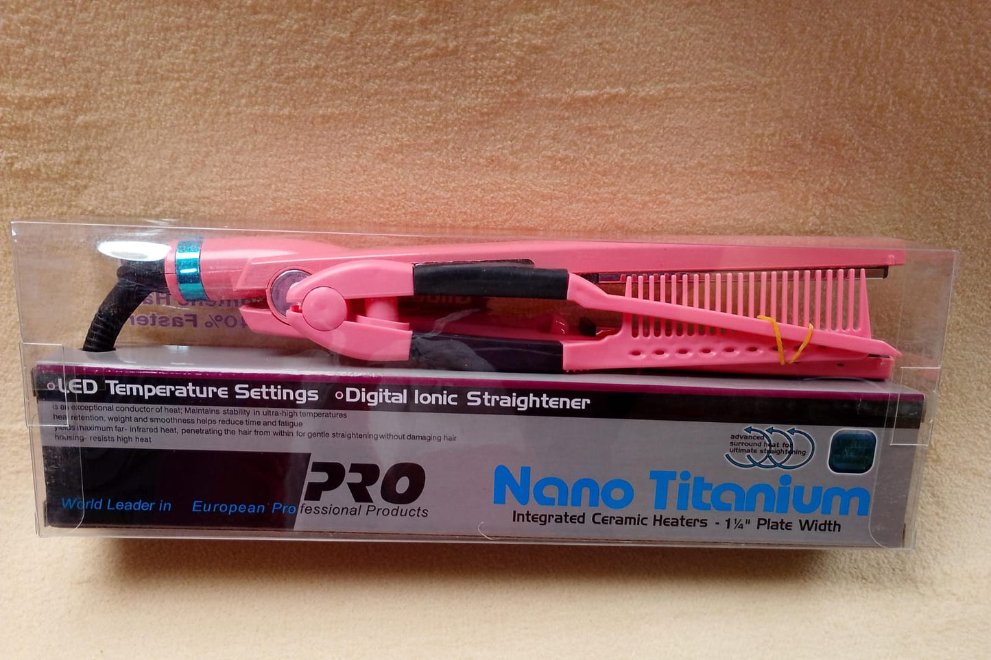 PLANCHITA P/ CABELLO PRO TITANIUM 450°