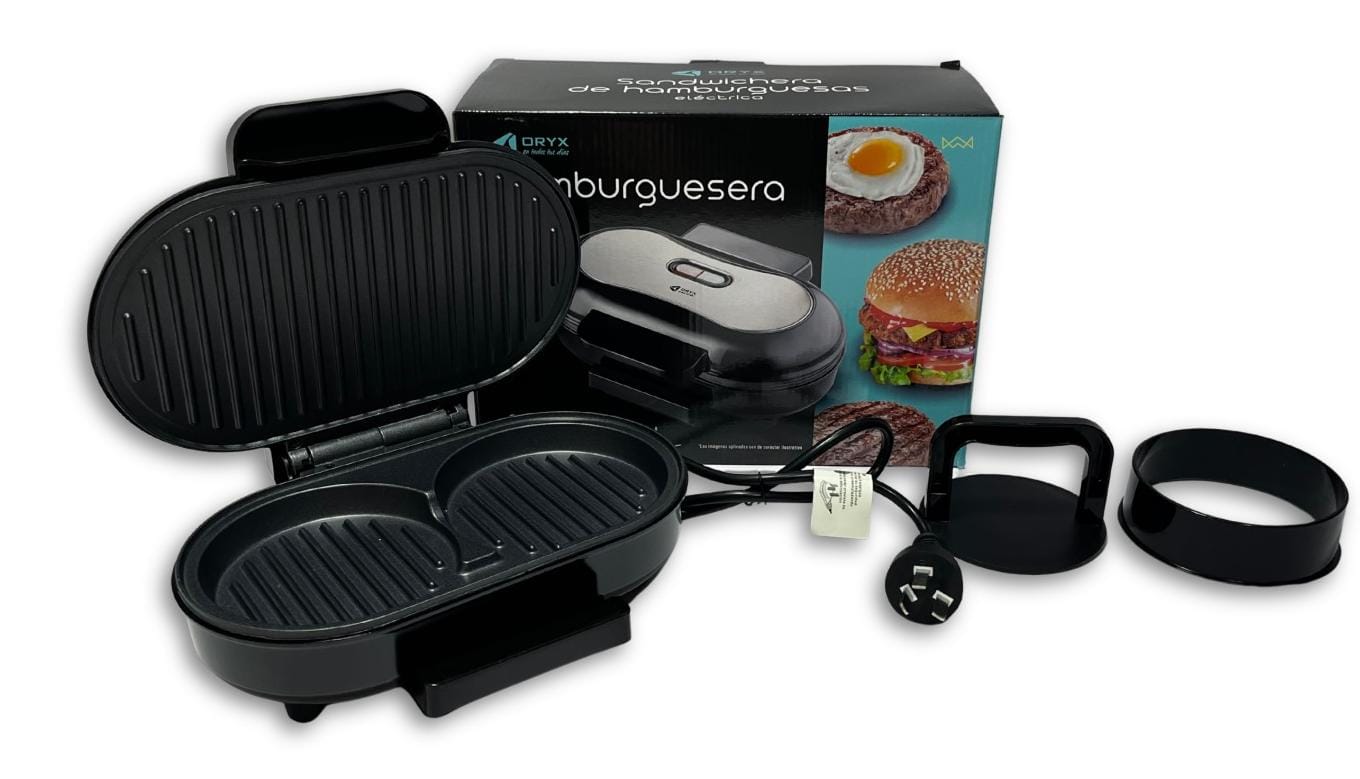 Sandwichera de hamburguesas ORYX