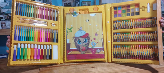 SET DE ARTE 208 PCS CON ATRIL PARA PINTAR