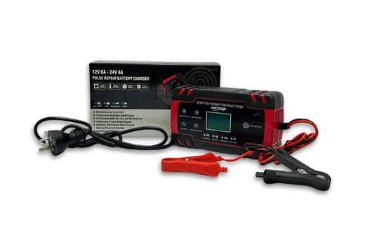 CARGADOR DE BATERIAS P/AUTO