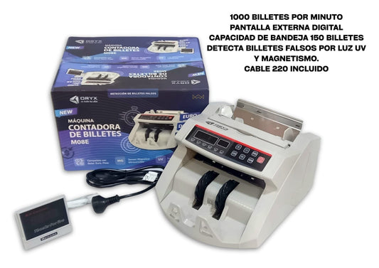 CONTADORA DE BILLETES ORYX