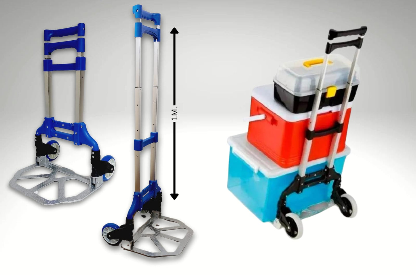 CARRITO DE ALUMINIO PLEGABLE