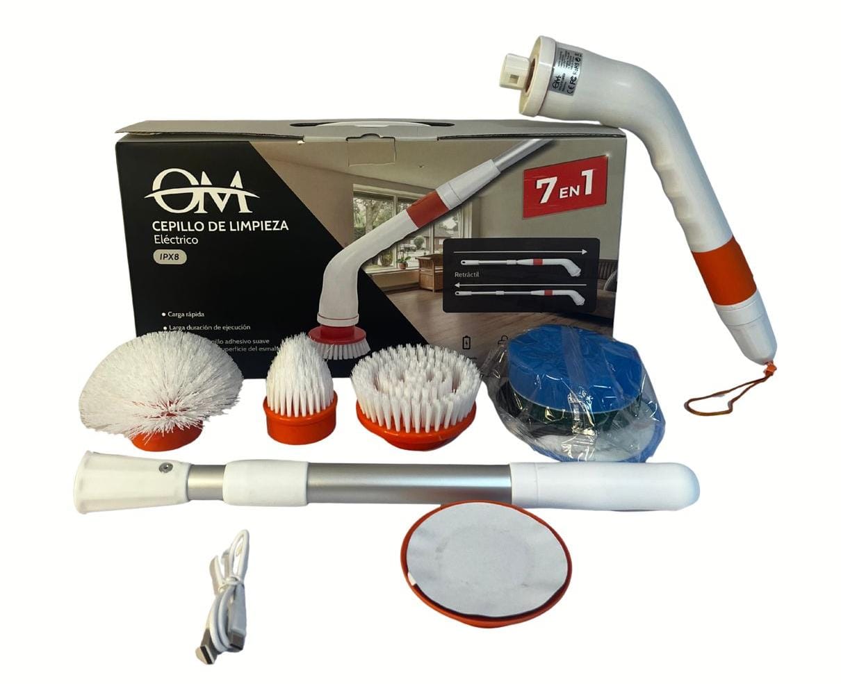 CEPILLO DE LIMPIEZA 7 EN 1- OM