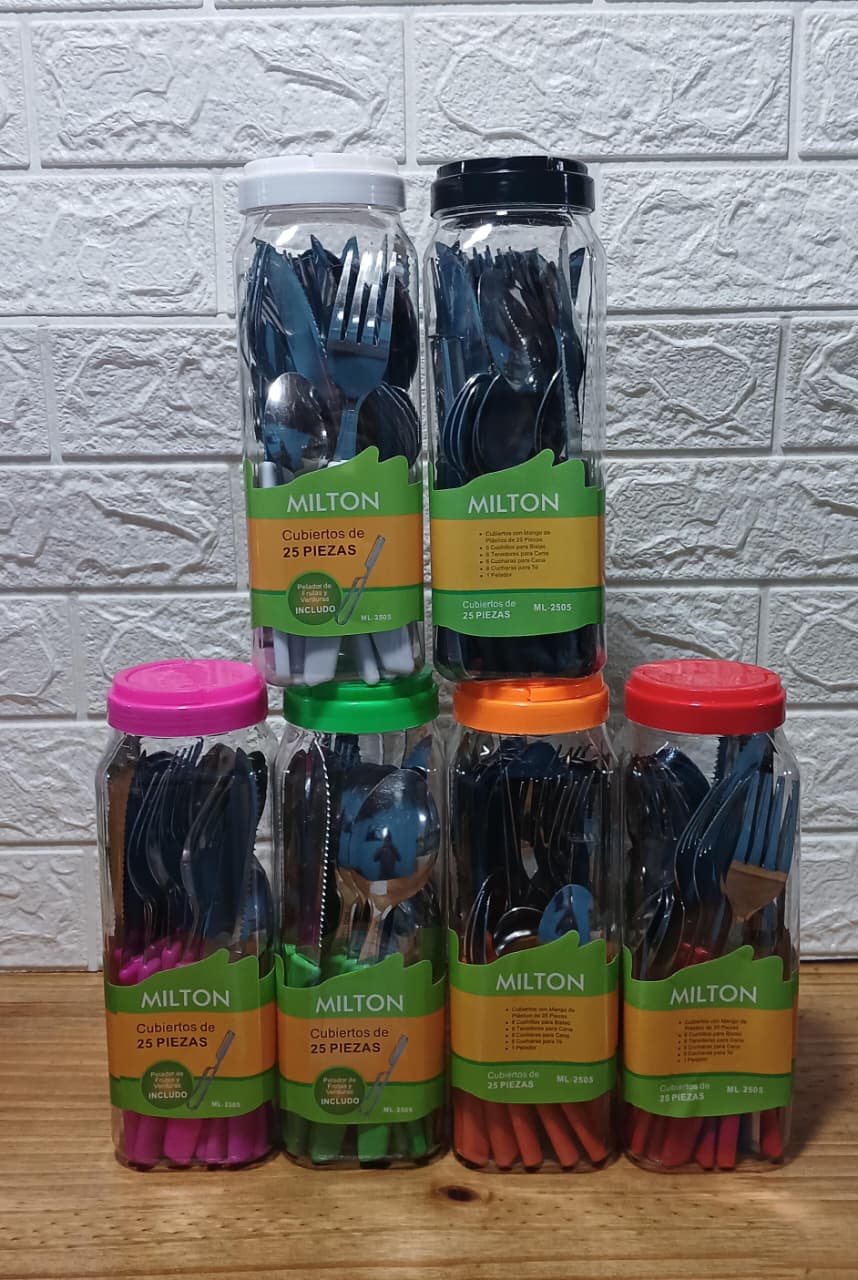 SET DE CUBIERTO DE 25 PCS