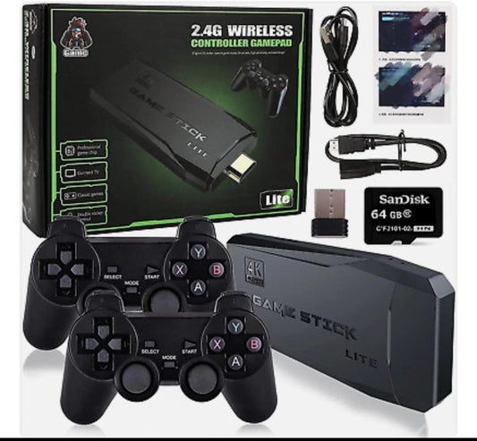 GAMESTICK CON 2 JOYSTICK Y MAS DE 10.000 JUEGOS