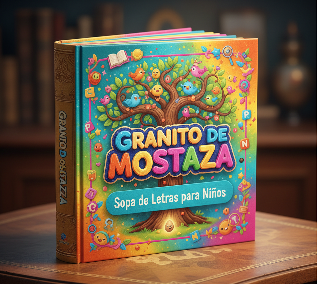 GRANITO DE MOSTAZA: DIVERTIDA SOPA DE LETRAS PARA NIÑOS