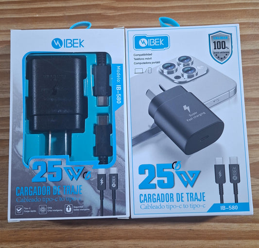 CARGADOR IBEK 25W C a C