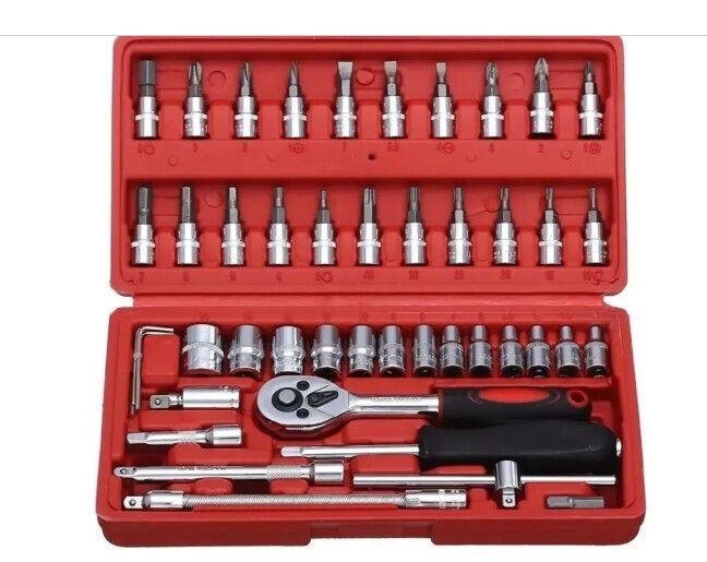 Juego de Llave Tubo 46 pc