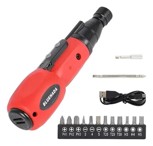 Mini Destornillador Inalámbrico Eléctrico Carga Usb