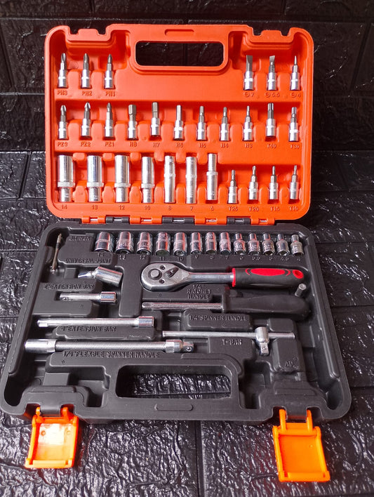 LLAVE TUBO 53 PIEZAS
