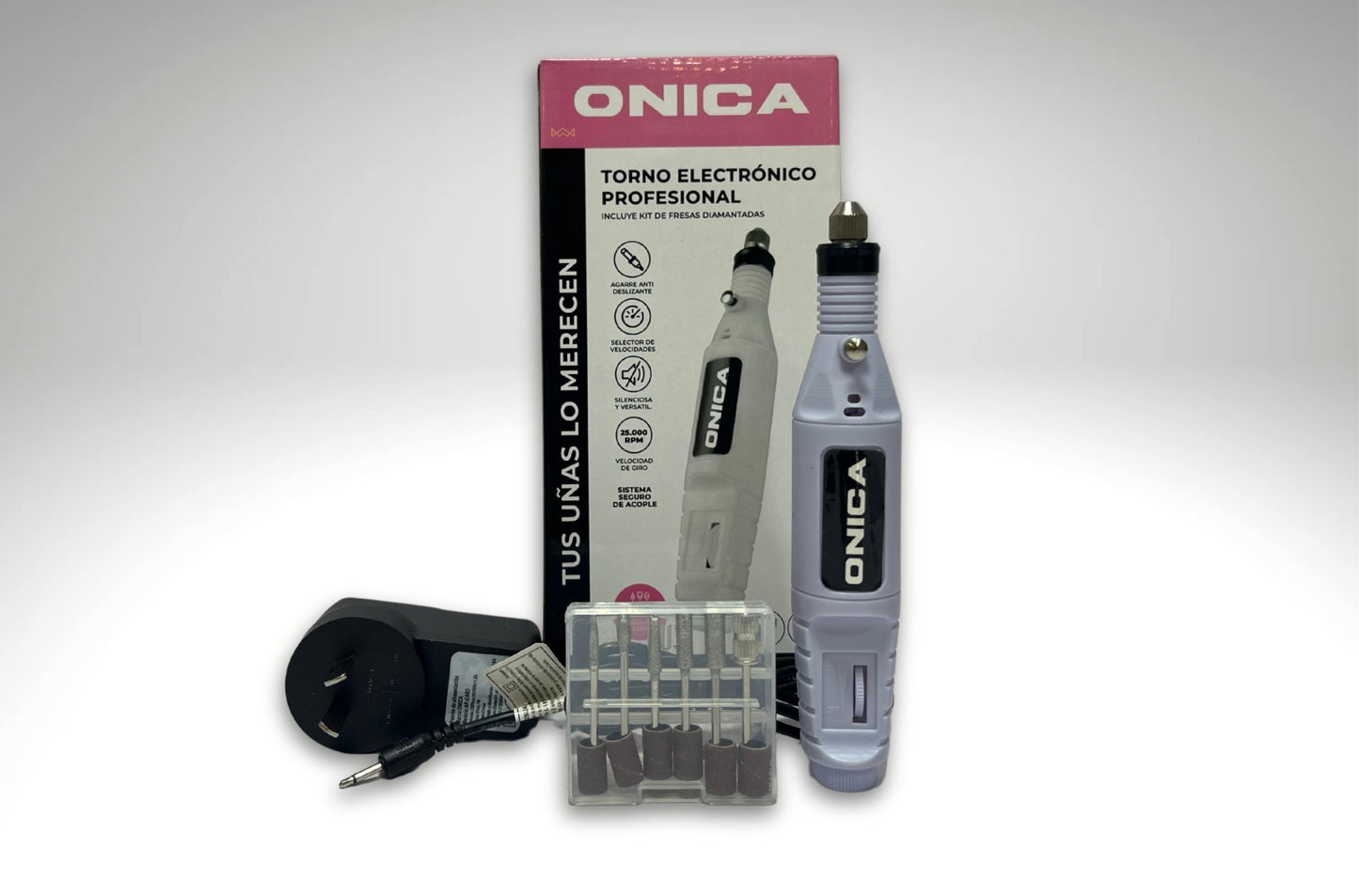 TORNO PARA UÑAS CON FUENTE