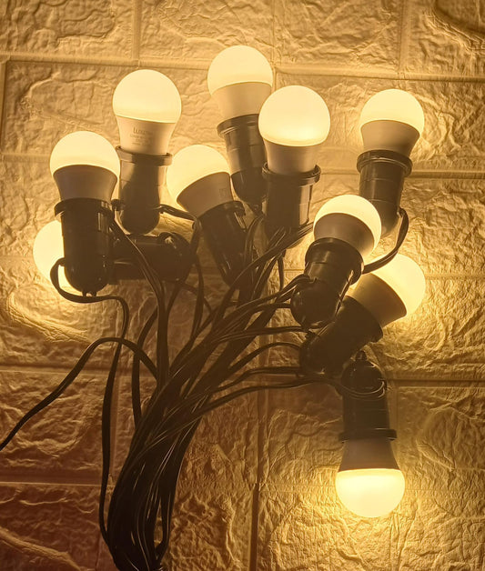 GUIRNALDAS DE FOCOS LED BLANCO CALIDAD 3 WTTS