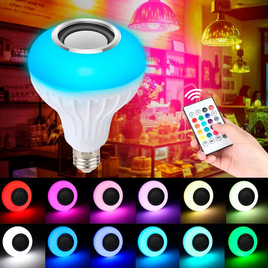 FOCO LED CON PARLANTE