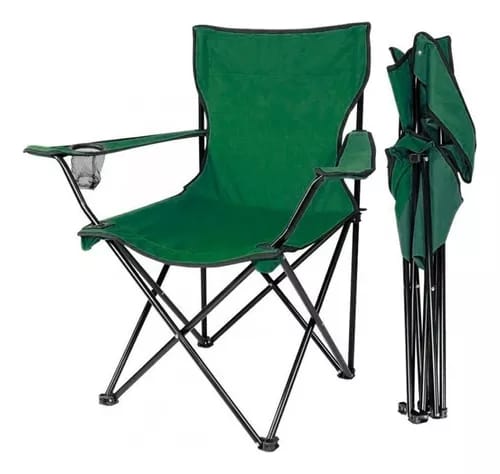 SILLA CAMPING C/APOYA VASO